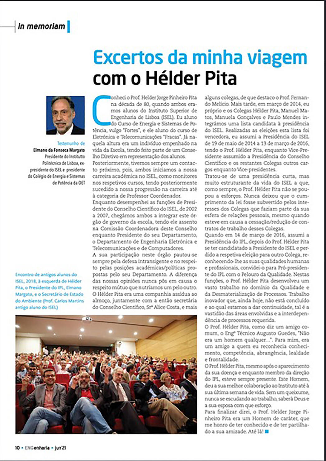 “Excertos da minha viagem com Hélder Pita”