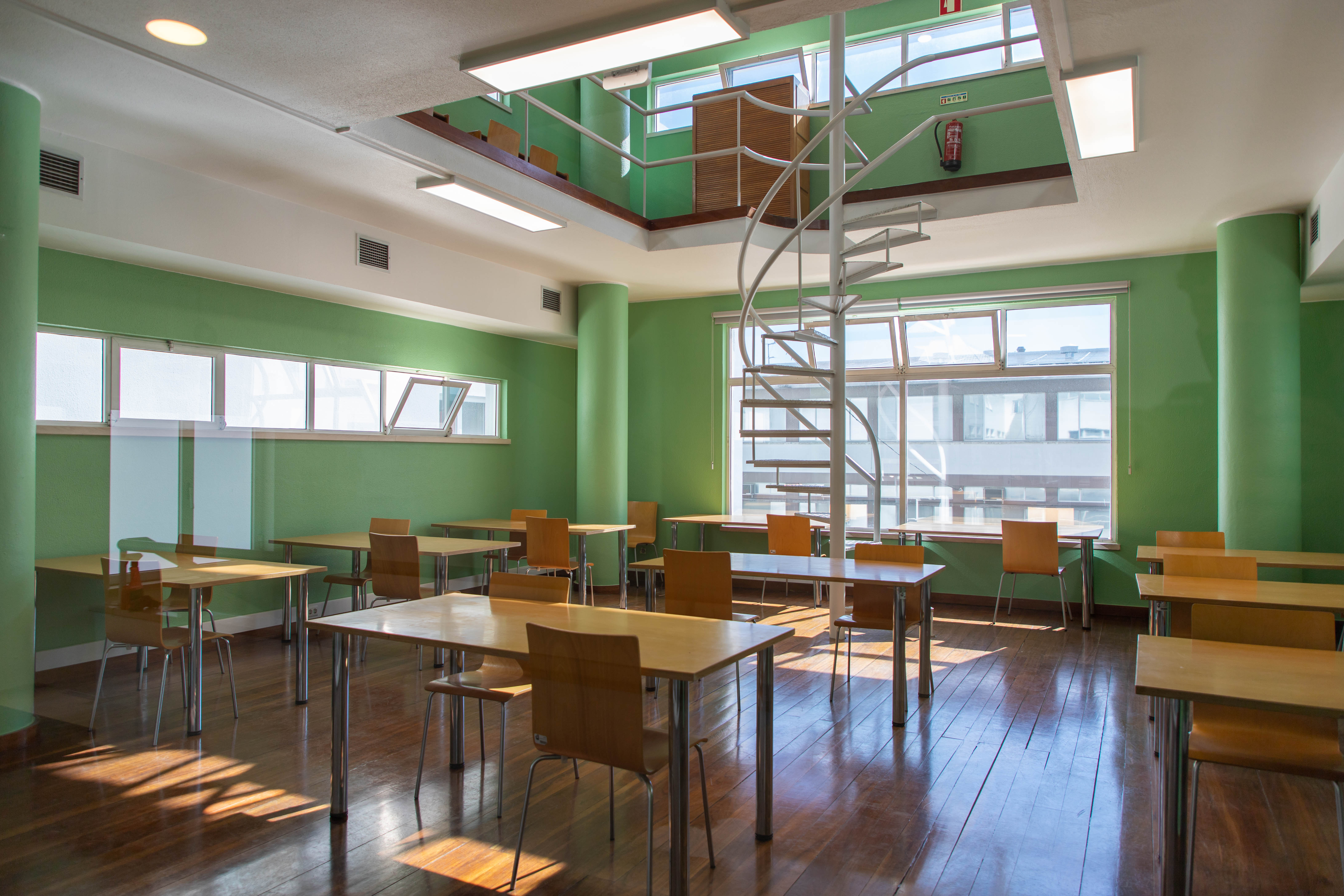 Sala de estuda da Unidade Residencial Maria Beatriz