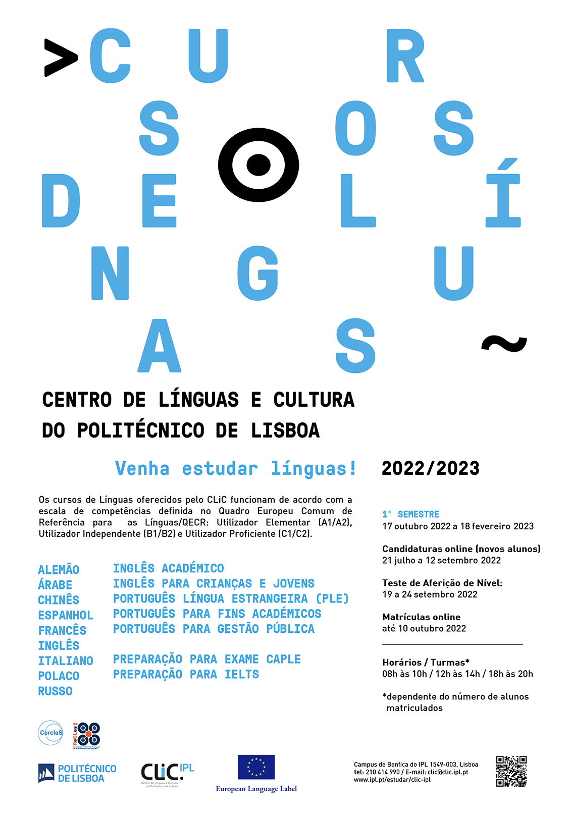 cursos clic 2022-2023 1 semestre