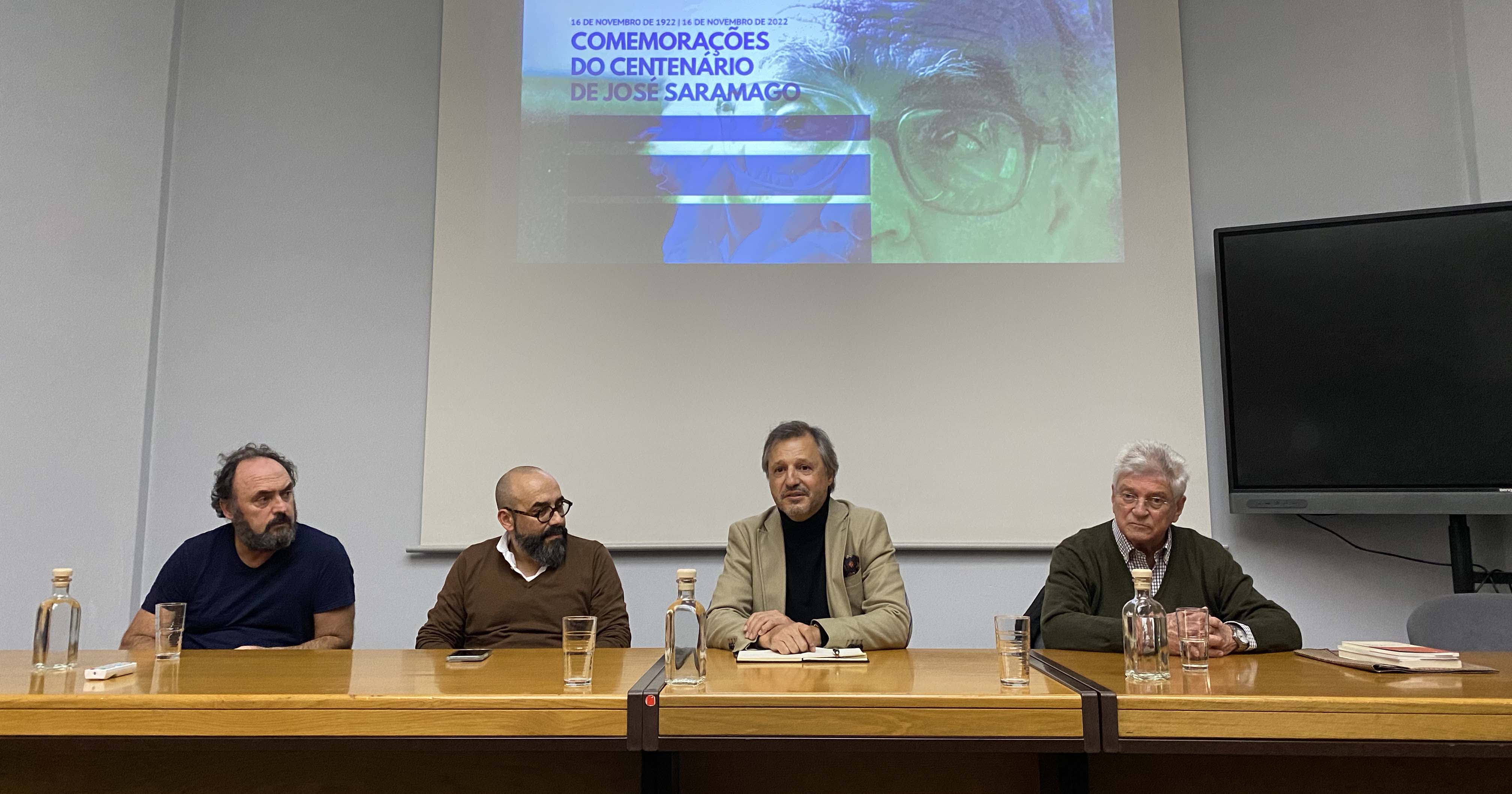 comemorações do centenário de José Saramago
