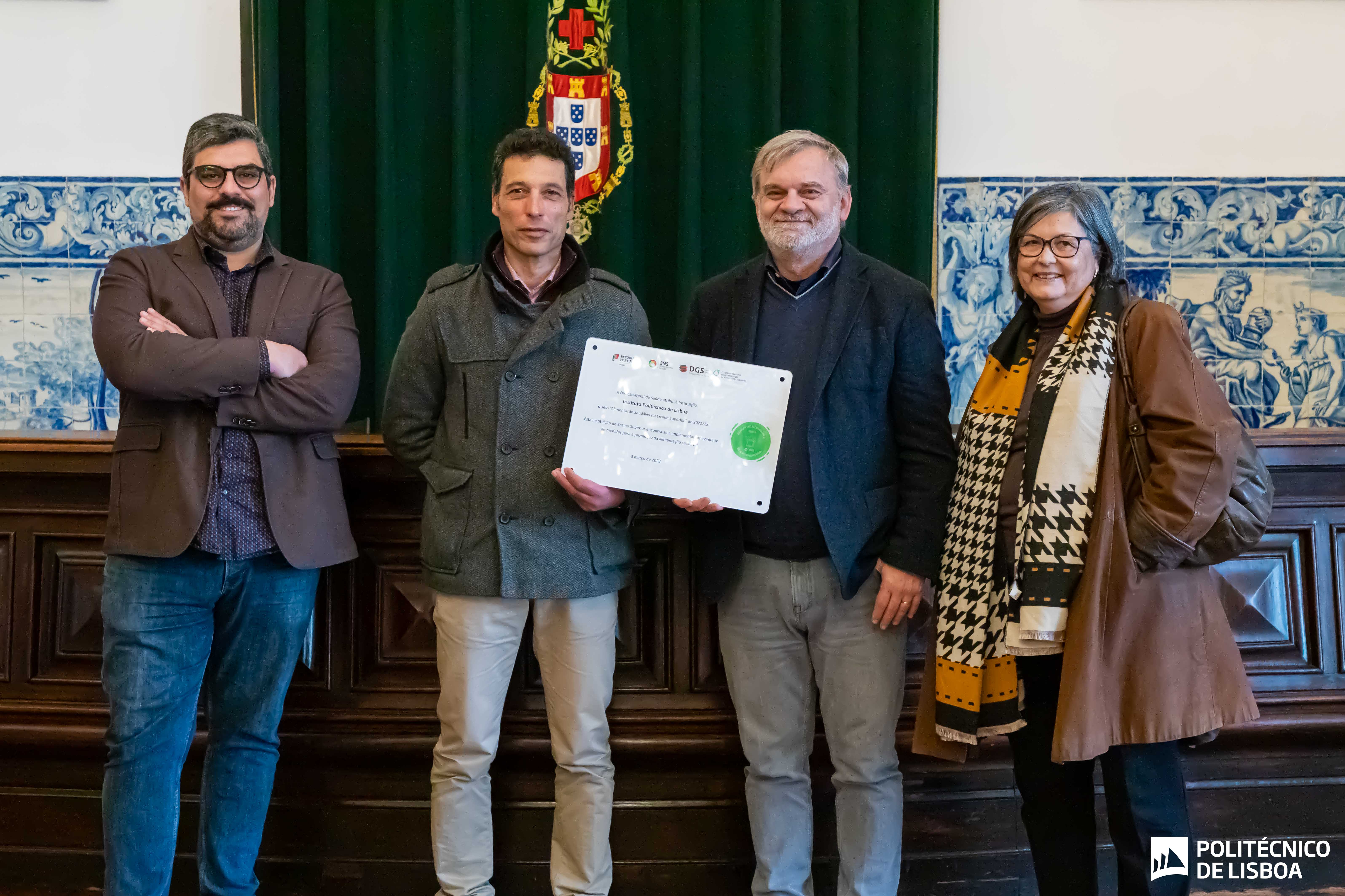 Selo de excelência Alimentação Saudável no Ensino Superior 
