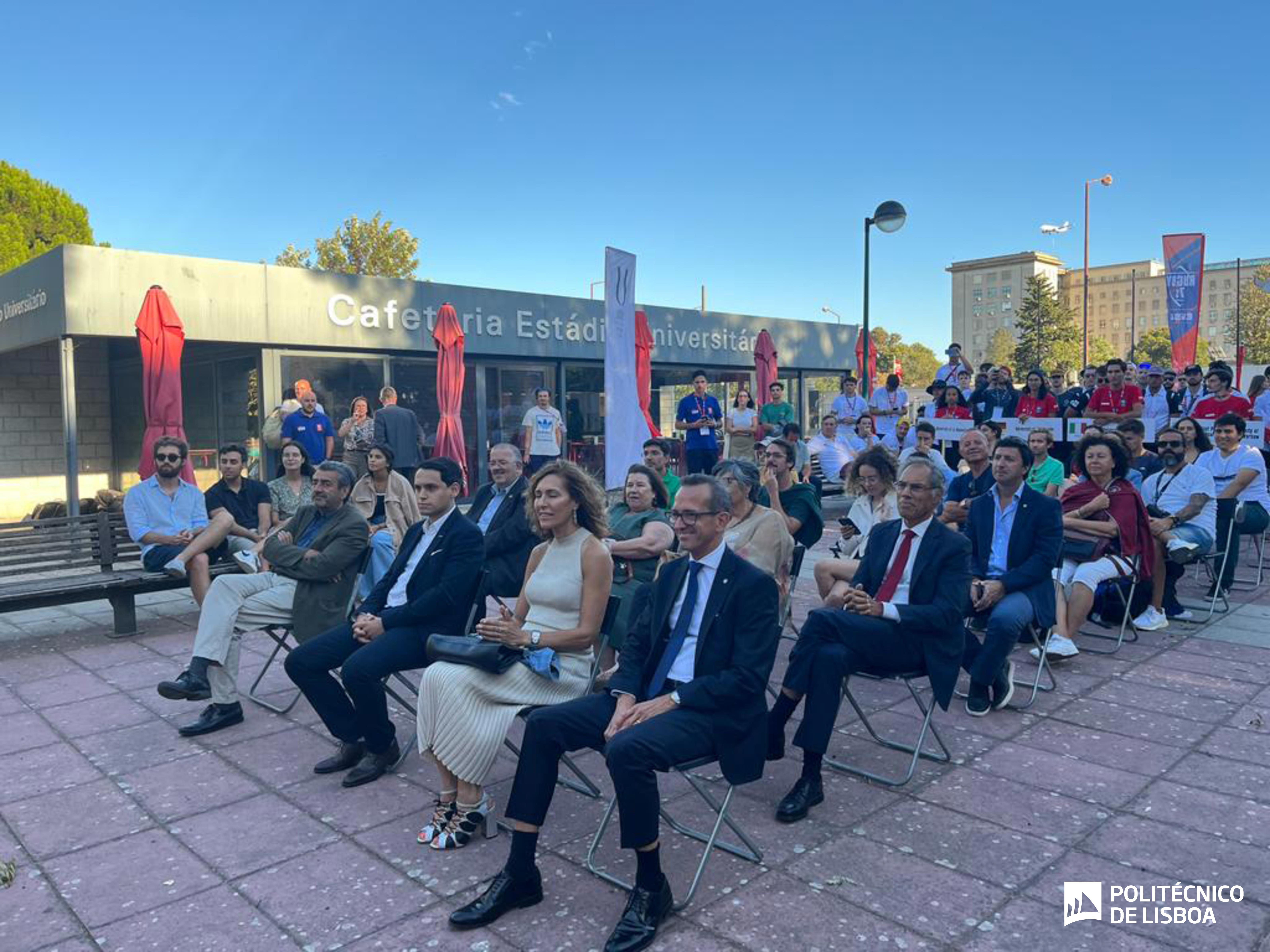 Cerimónia de encerramento do Campeonato Europeu Universitário de Rugby7s 2023