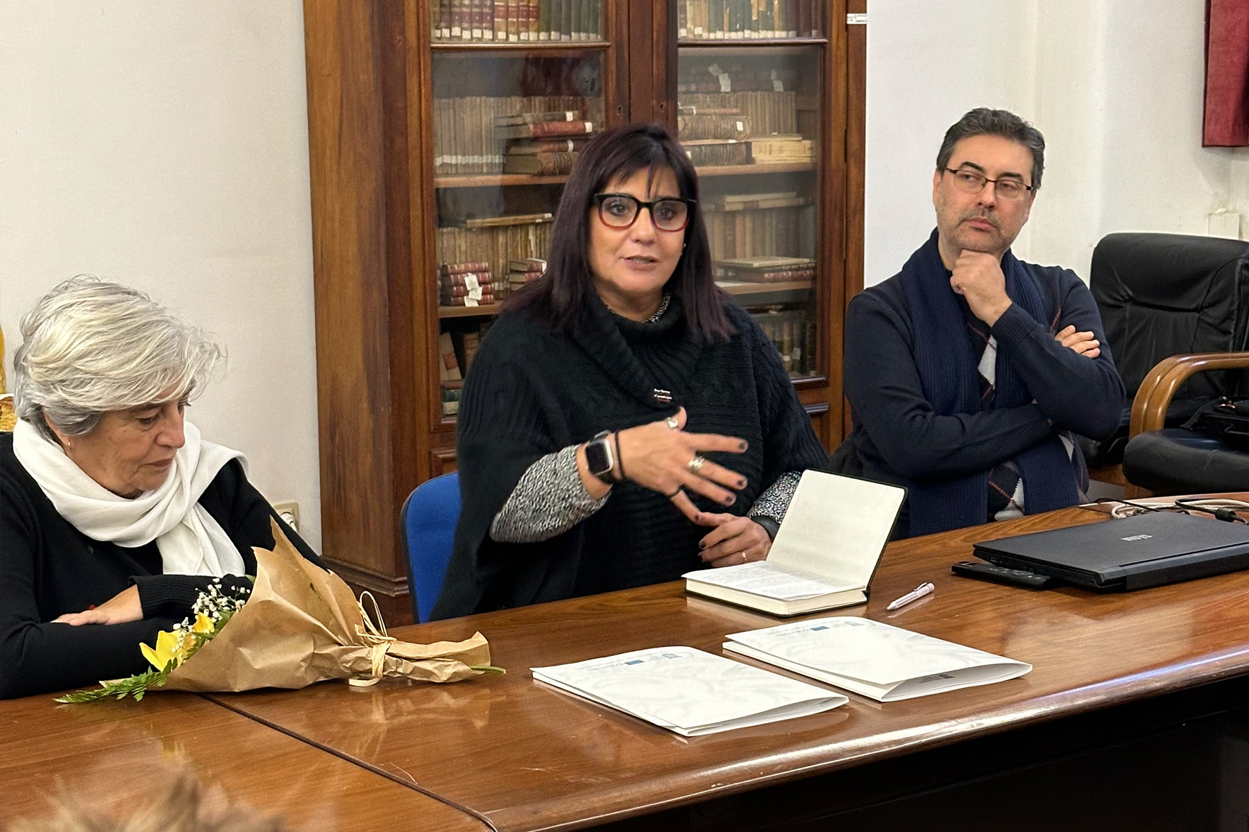 Carla Rocha na Cerimónia de doação de espólios: a herança cultural perpetuada na ESELx