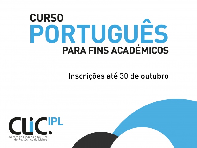 Curso de Português para fins Académicos | CLIC-IPL