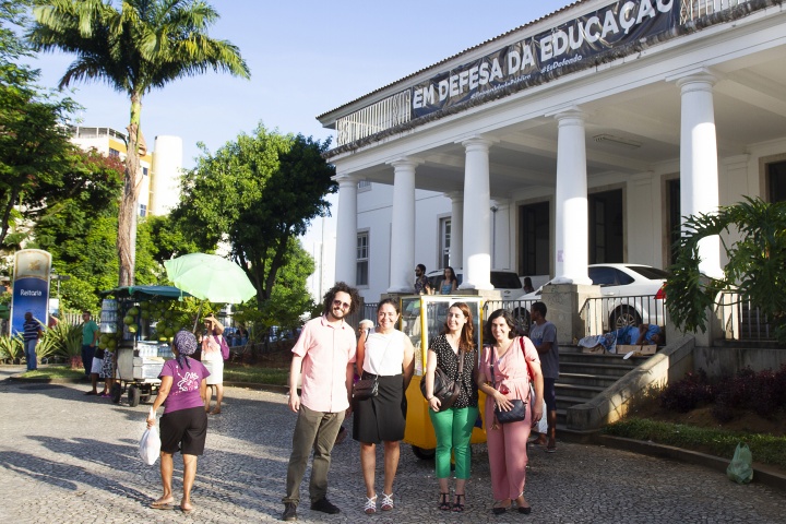Comitiva IPL na Universidade Federal da Bahia