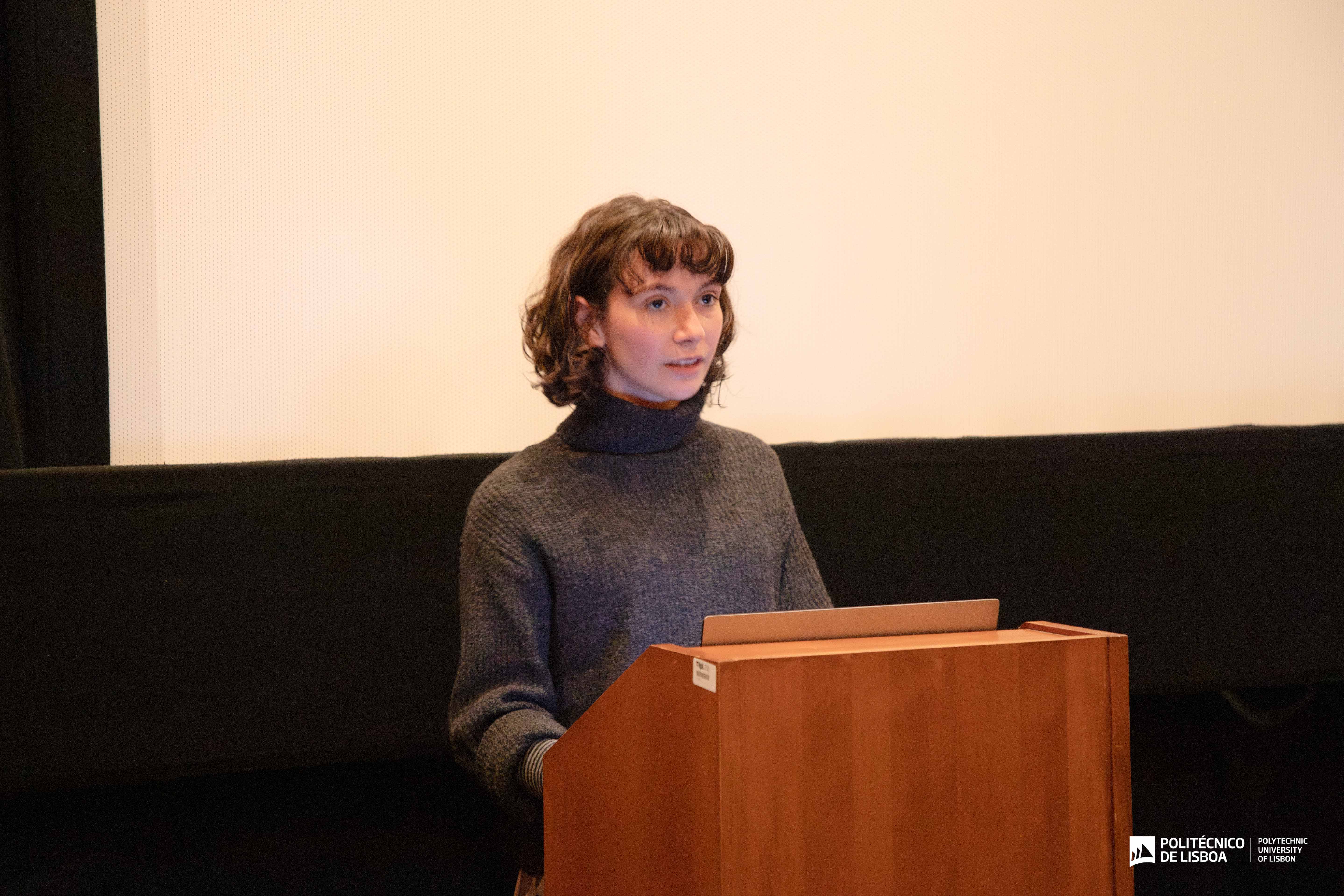 Leonor Alberto, Presidente da Associação de Estudantes da ESTC