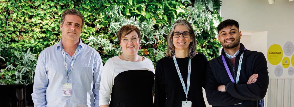Comitiva do IPL no U!REKA Connects 2025 em Helsínquia