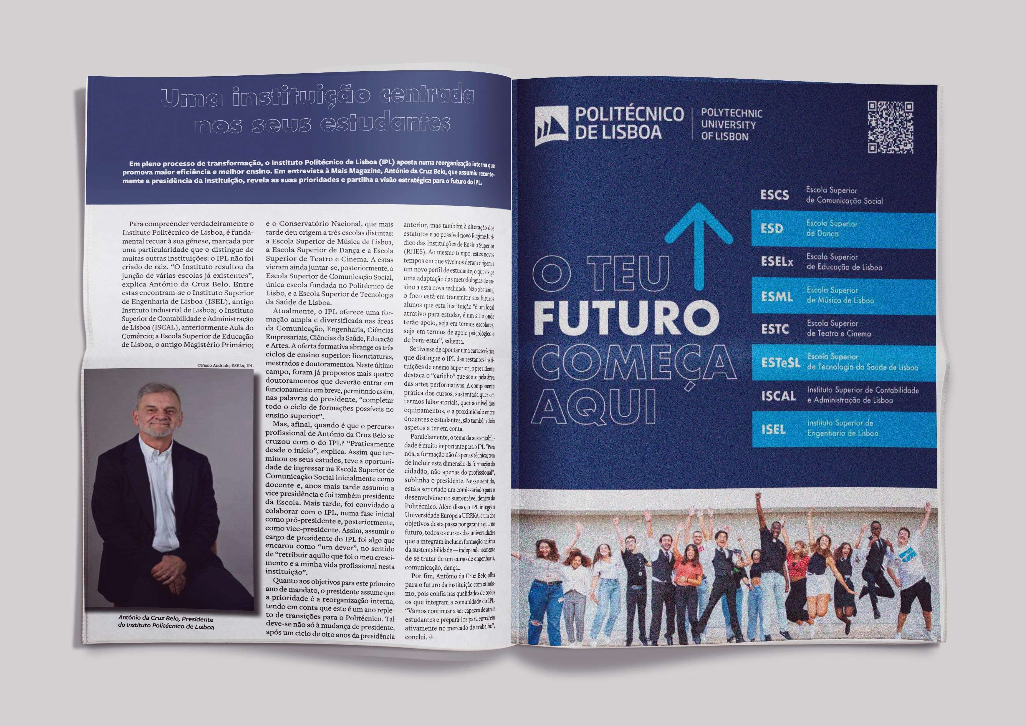 Artigo na revista Mais Magazine