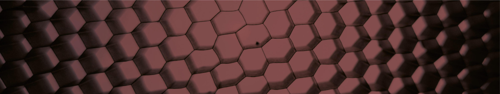 imagem abstrata de estrutura de favos metalicos