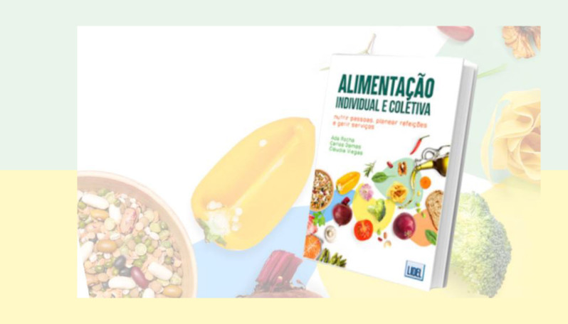 lançamento do livro "alimentação sustentavel" com a ESTeSL 2024
