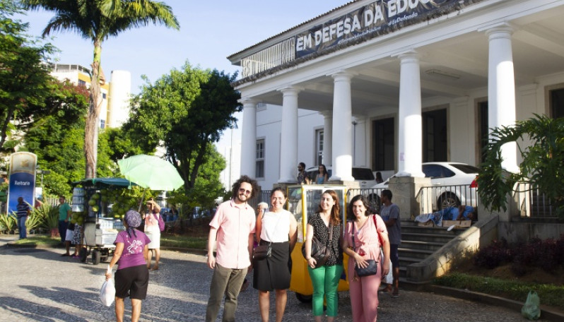 Comitiva IPL na Universidade Federal da Bahia