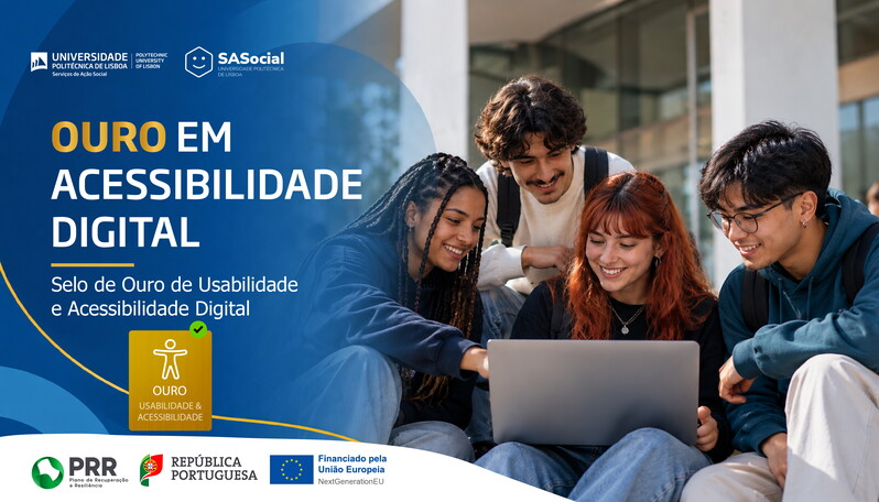 Plataforma SASocial distinguida com Selo de Ouro de Acessibilidade Digital