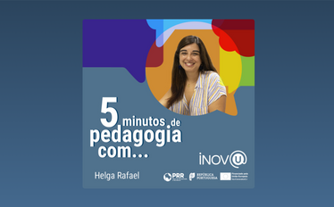 Capa 5 minutos de pedagogia com…  Helga Rafael