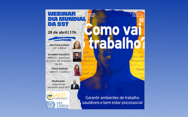 Webinar Dia Mundial da SST