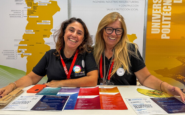 Maria Carlos Annes e Cristina Borges na iniciativa Study & Research in Portugal