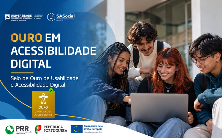 Plataforma SASocial distinguida com Selo de Ouro de Acessibilidade Digital